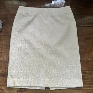 Ann Taylor, White Pencil skirt